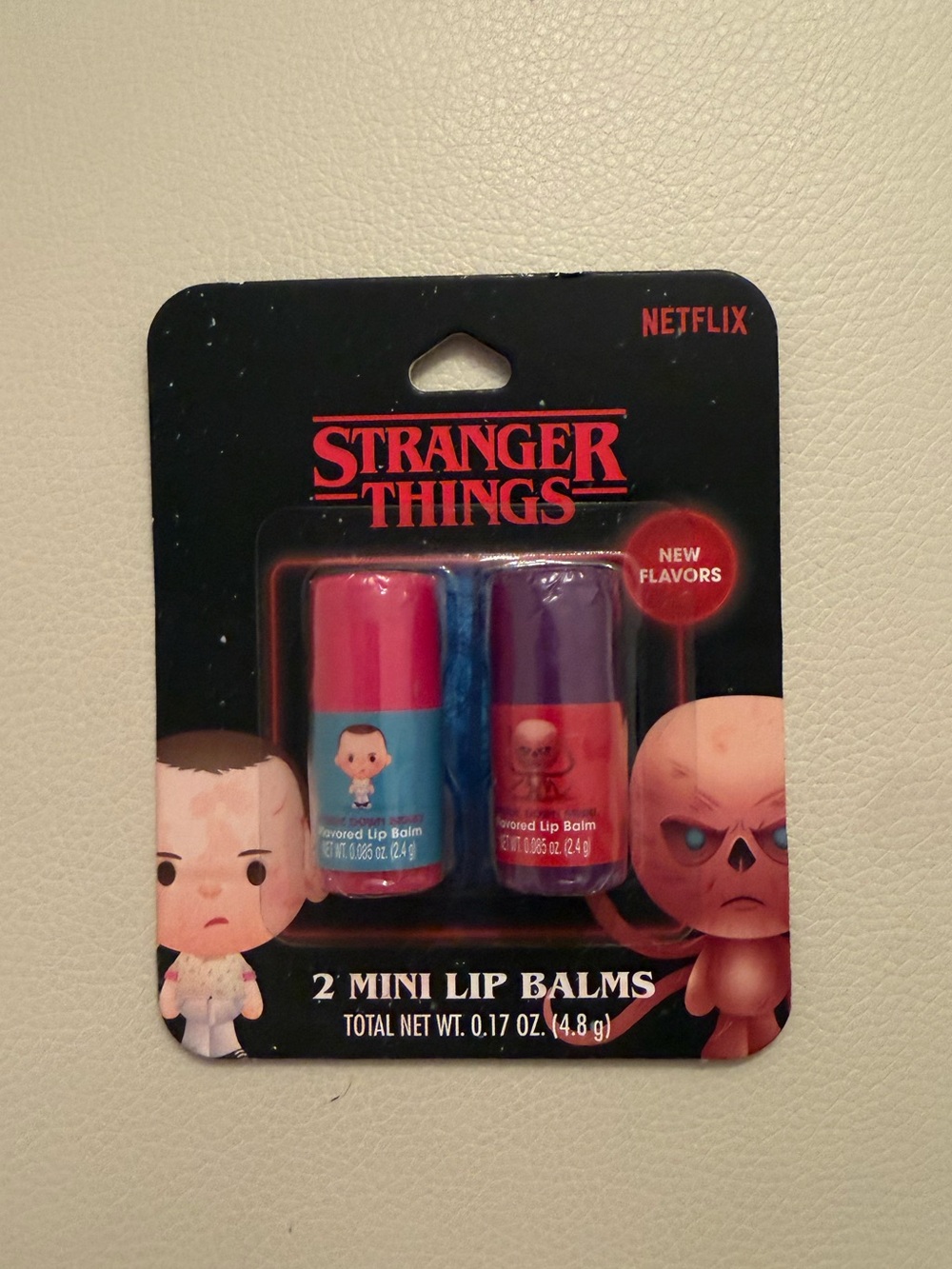 Stranger Things 2-Pack Mini Lip Balms - Pink & Purple
